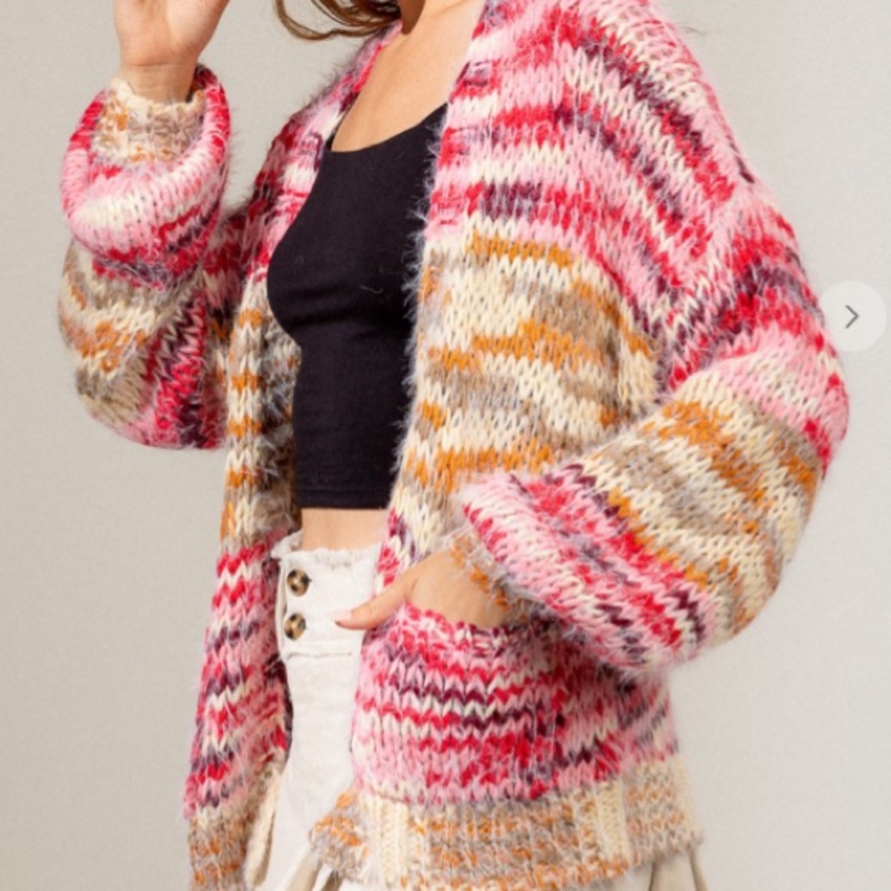 💕♥️💕Loveriche Boho soft open cardi